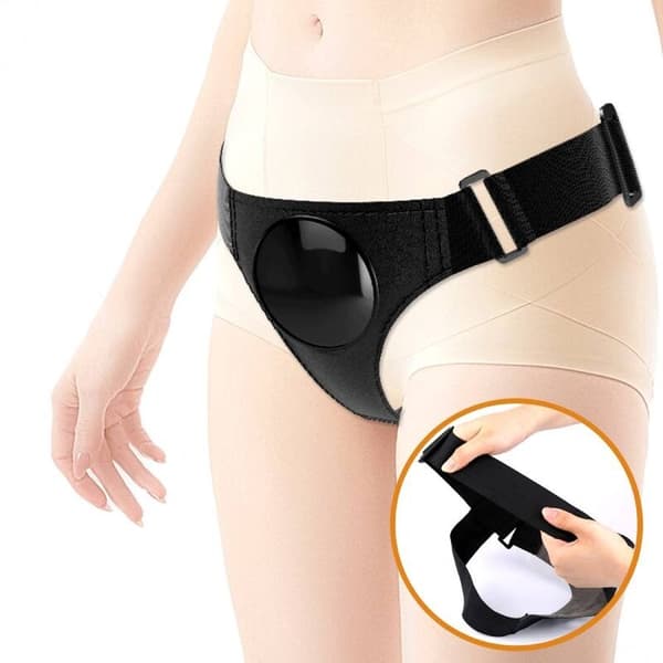Pretty Love - Harness Briefs Universal Sele Med Dildo Tom 20 Cm Naturlig