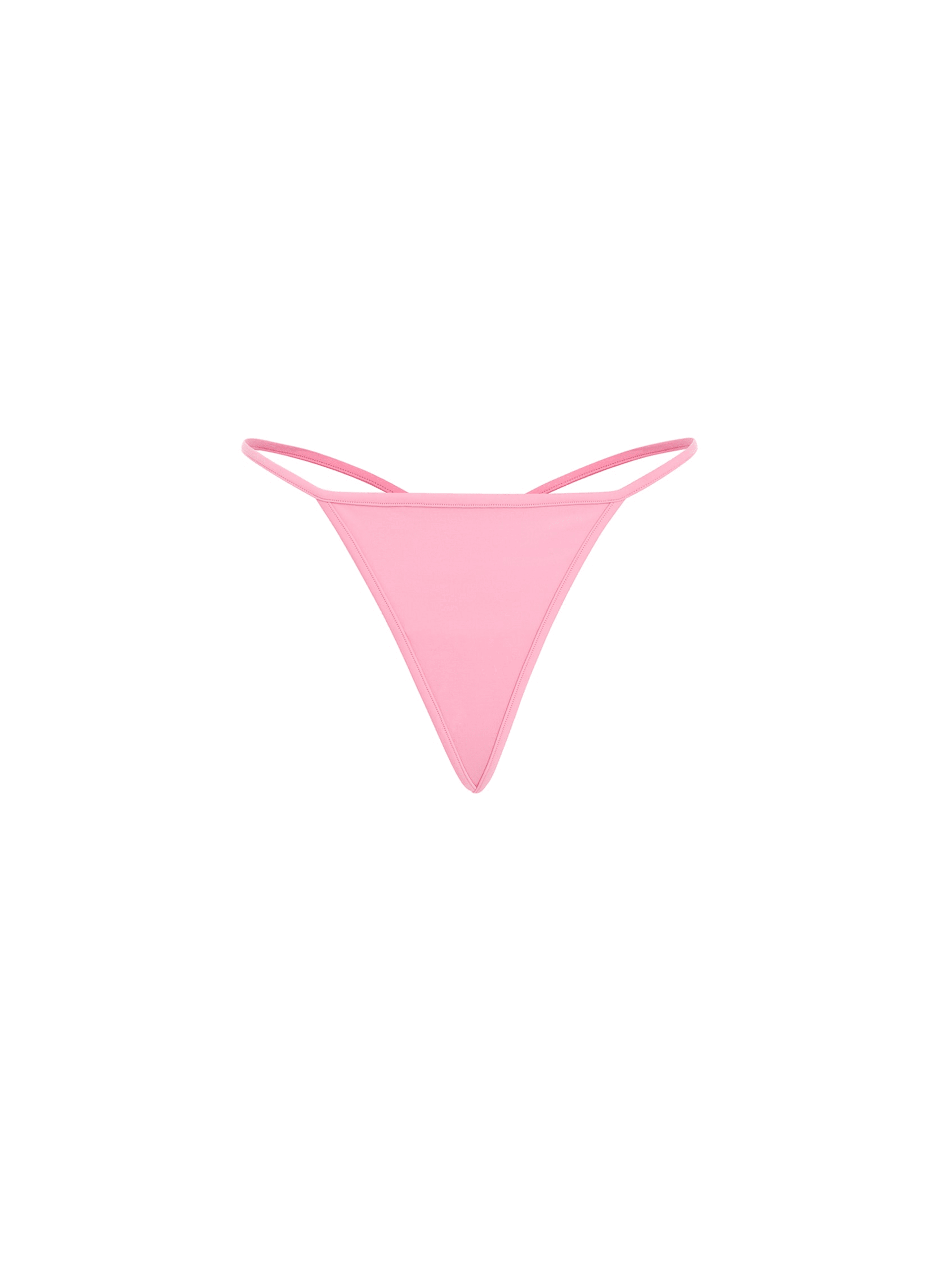 tanga triangular de metal