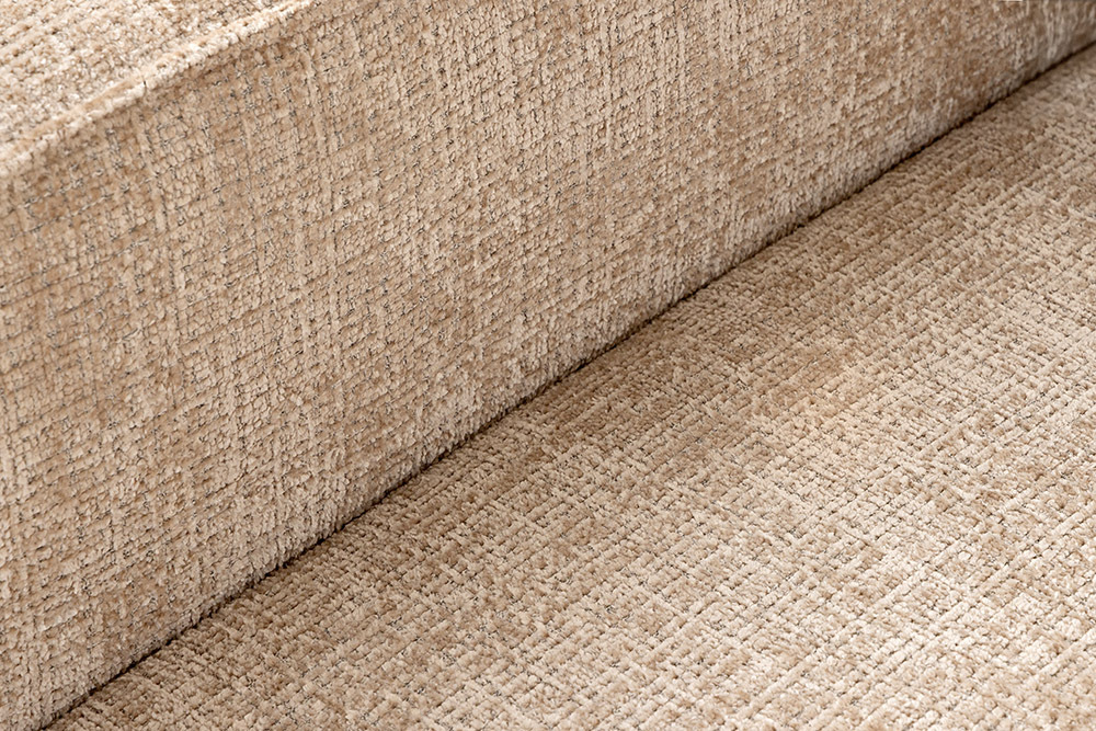Design 3-Sitzer Sofa BOSSA NOVA 260cm greige Chenille XXL-Couch