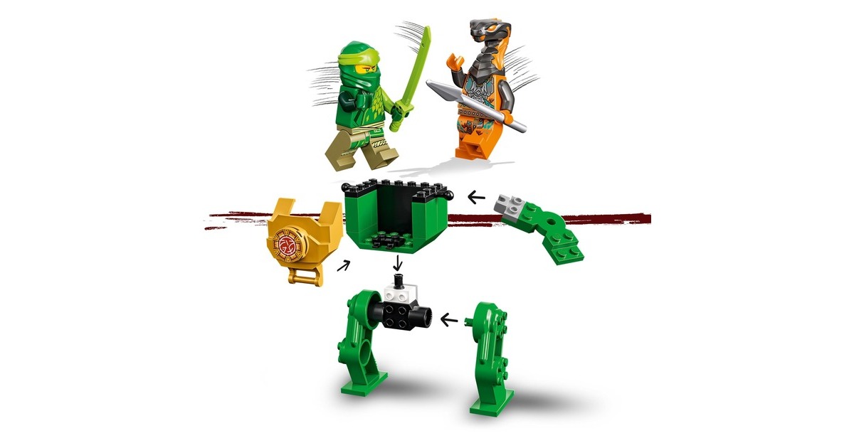 LEGONinjago - Lloyd's ninjamecha Constructiespeelgoed  (71757)