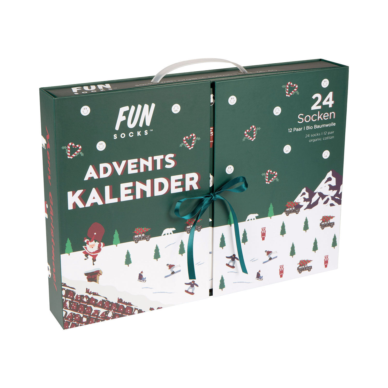 Fun Socks Herren Adventskalender 12er Pack