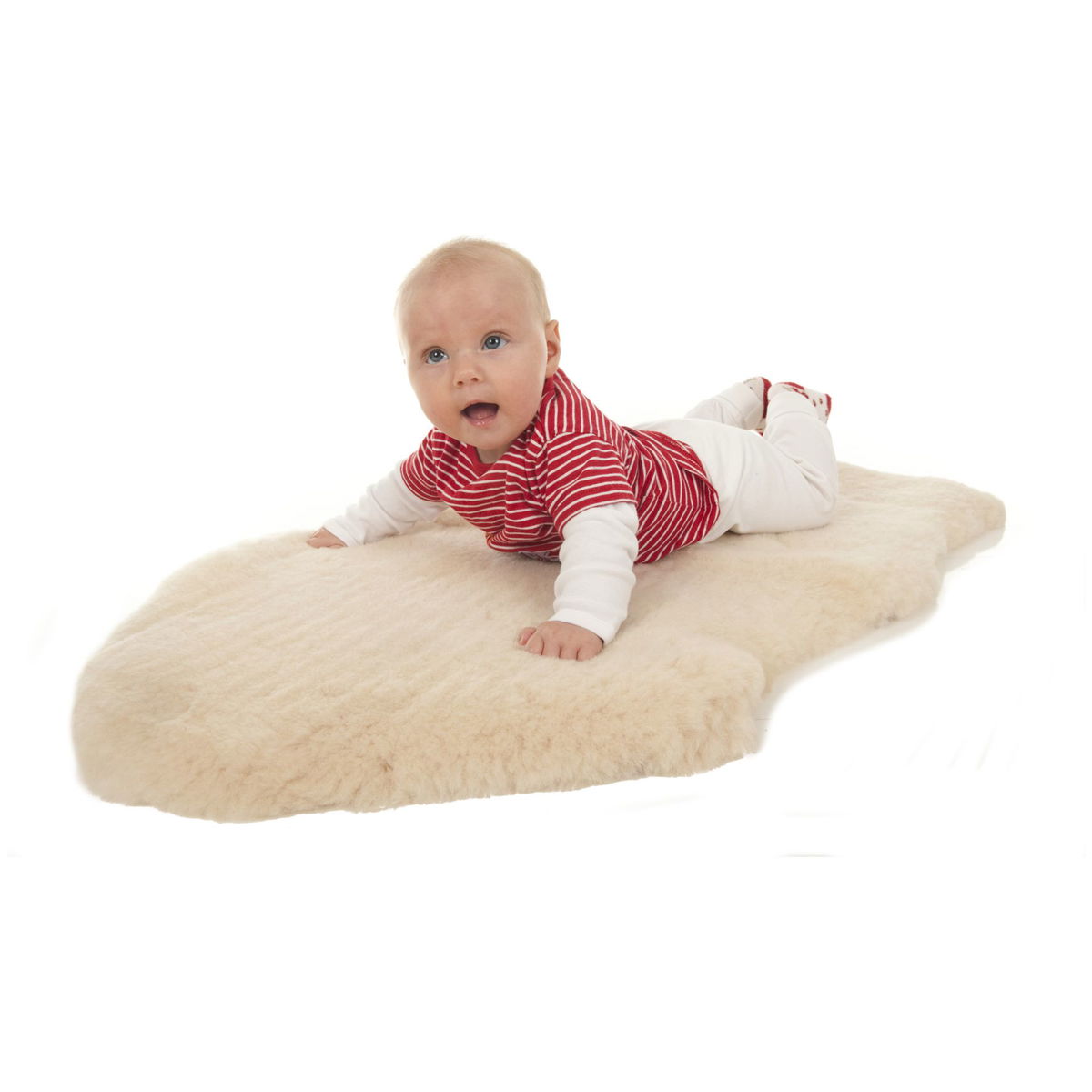 KaiserKaiser   Babylammfell naturweiss 80-90 cm