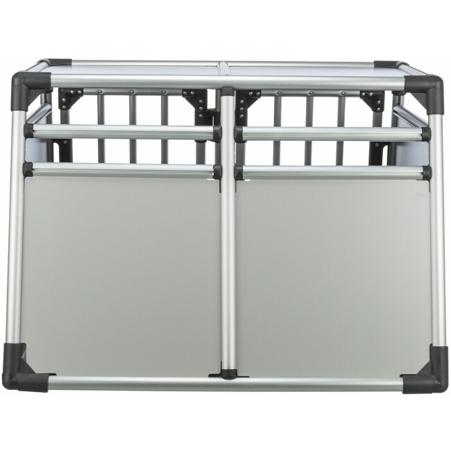 Double box de transport en aluminium