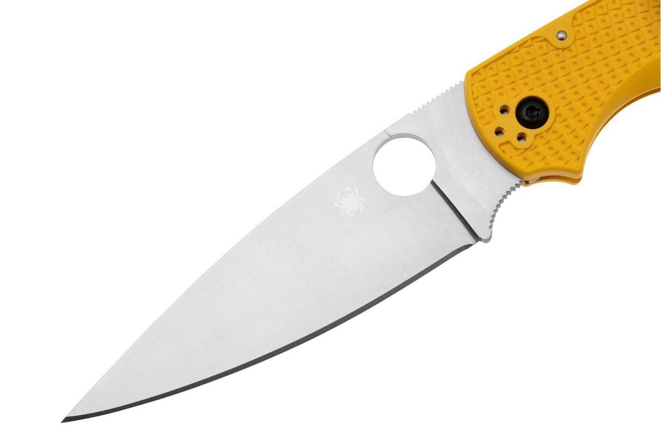 Spyderco Native Chief Salt Lightweight CPM Magnacut C244PYL Yellow FRN, zakmes