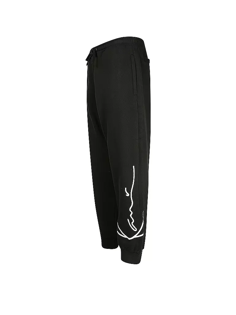 KARL KANI Jogginghose schwarz