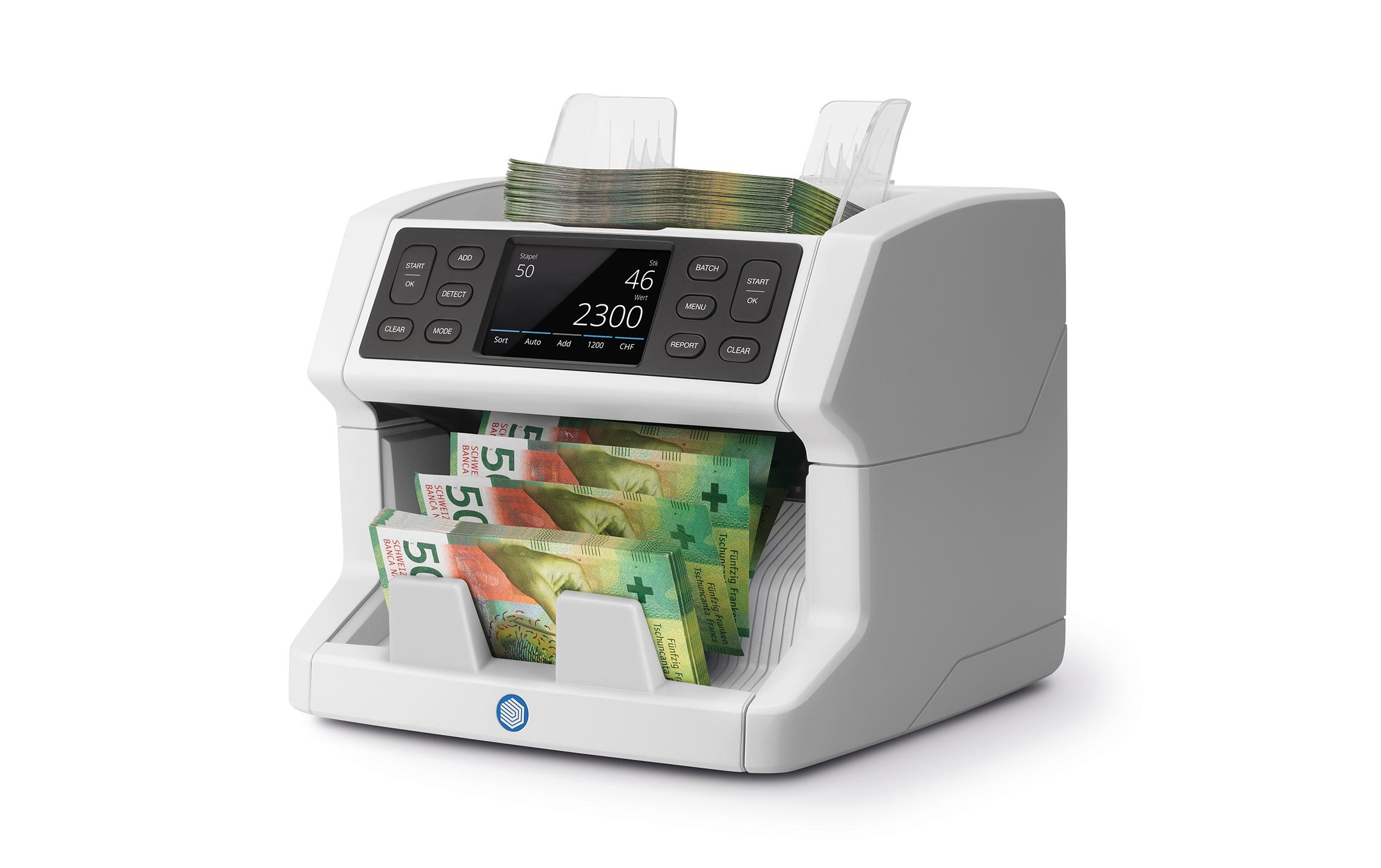 Geldscheinprüfer 2865-S<br>Banknotenwertzähler für gemischte Währungen