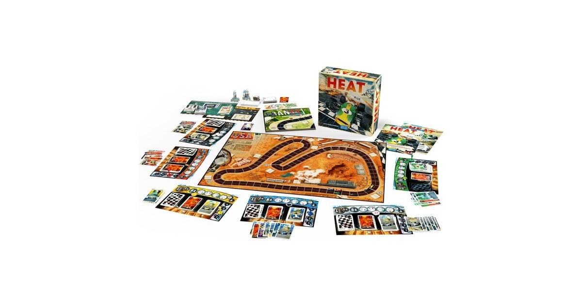 AsmodeeHEAT Bordspel  (Nederlands, 1 - 6 spelers, 30 - 60 minuten, Vanaf 10 jaar)