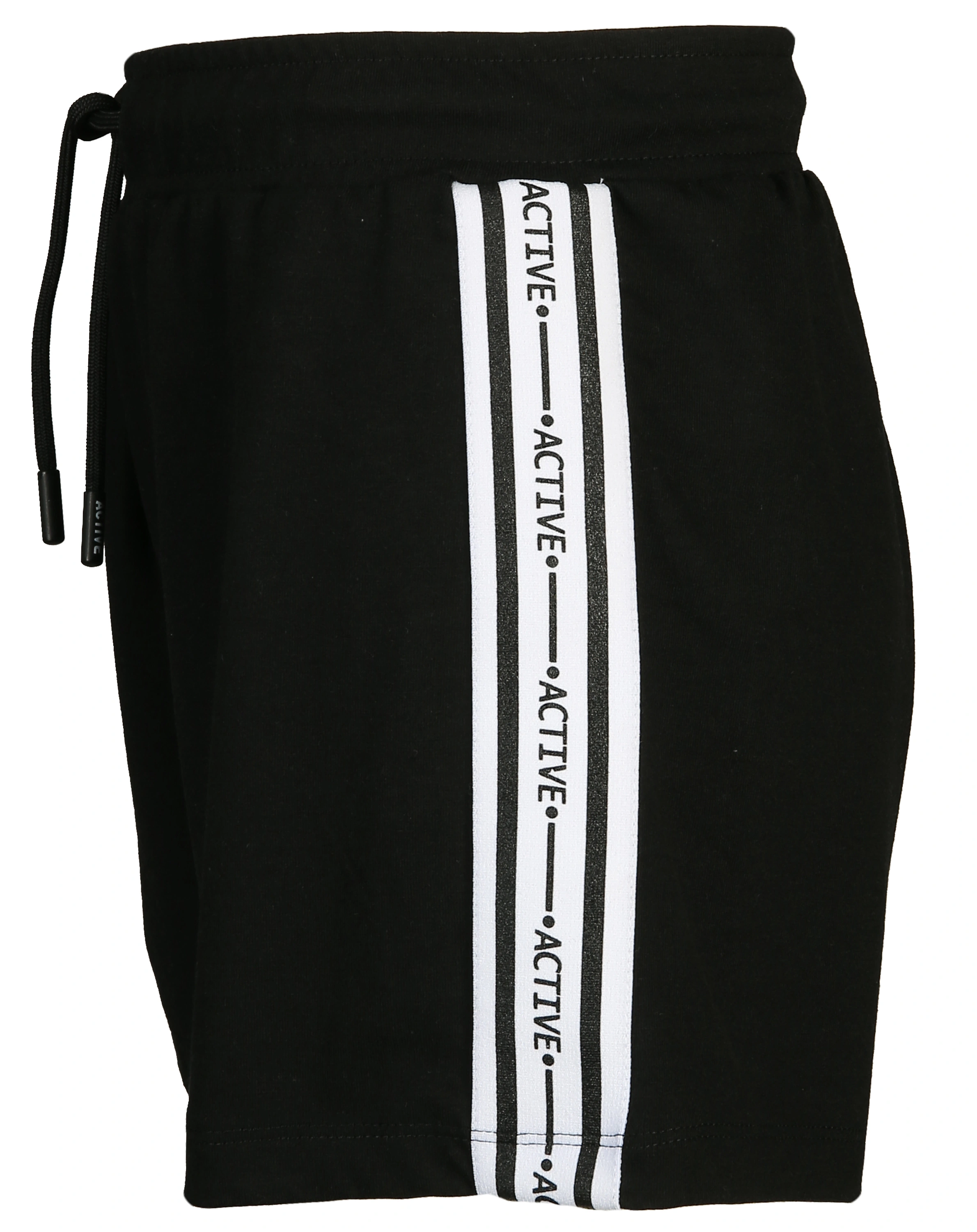 T-Shirt ACTIVE mit Shorts in schwarz