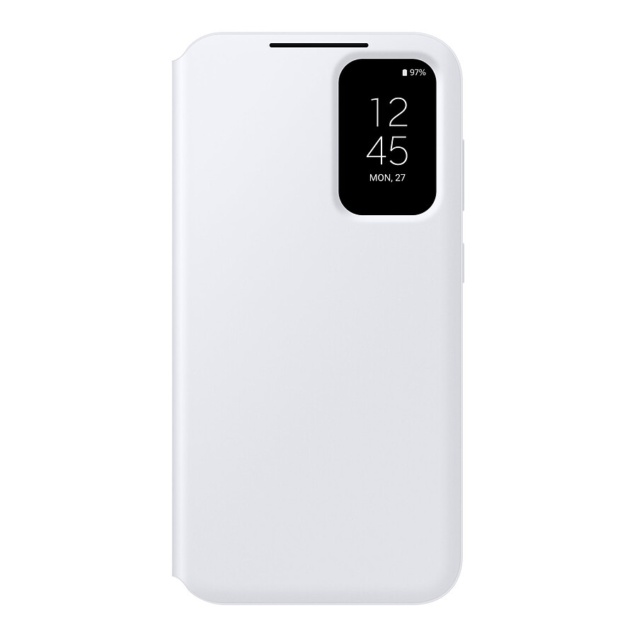 Samsung Étui Smart View Blanc avec porte-carte - Galaxy S23 FE