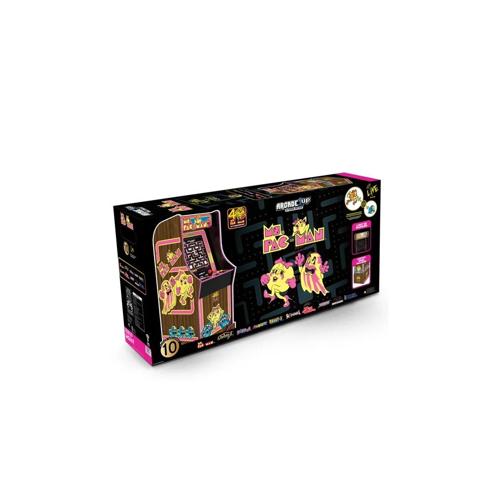 ARCADE 1 Up Ms. Pac-Man 40th Anniversary Arcade Machine