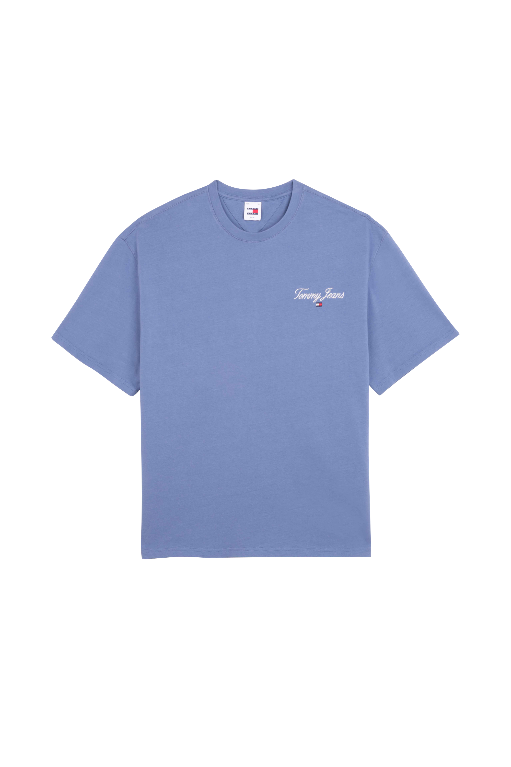 TOMMY JEANS T-shirt  OVERSIZE SERIF LINEA Bleu