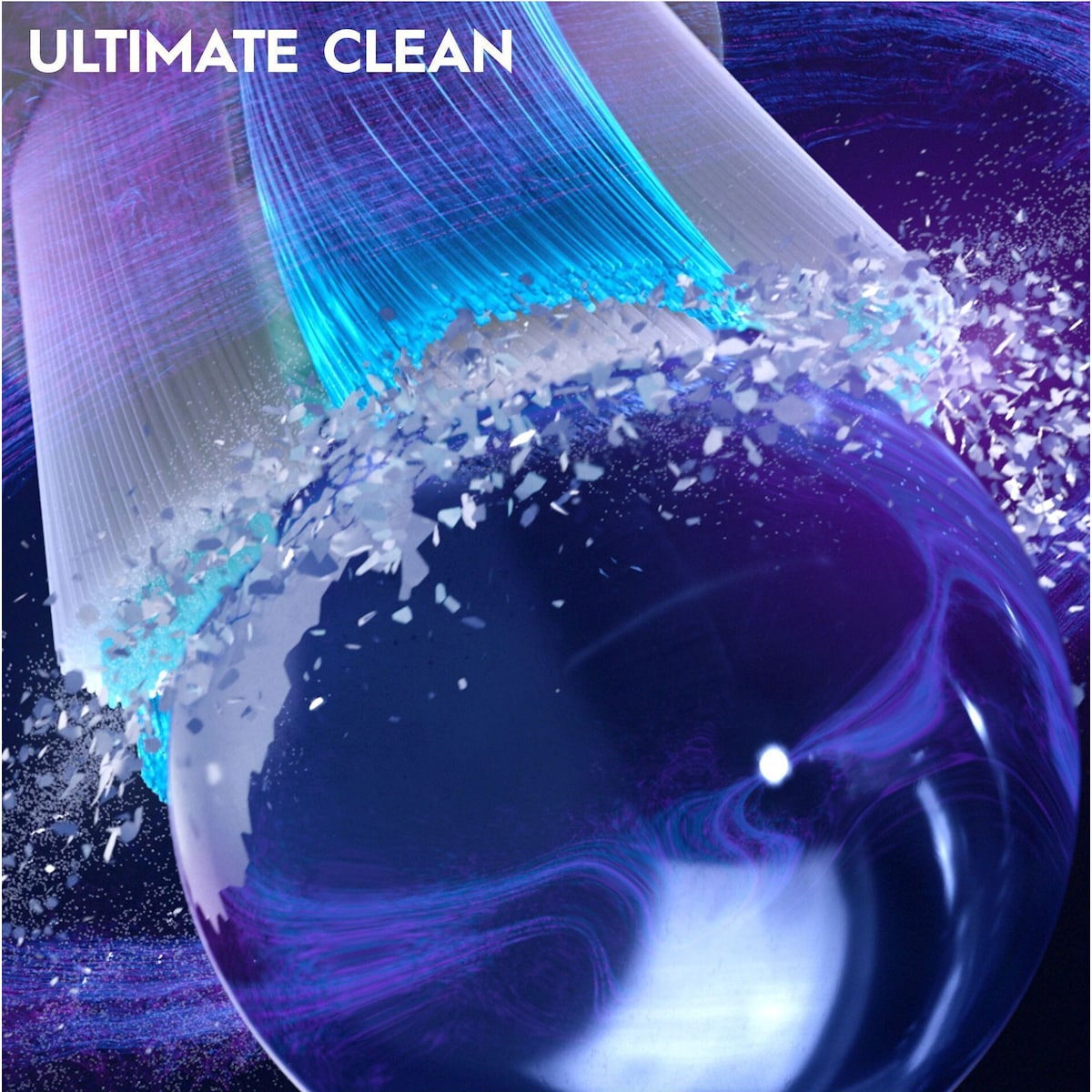 Oral-B iO Ultimate Clean tannbørstehoder 417828 6 pk (hvit)