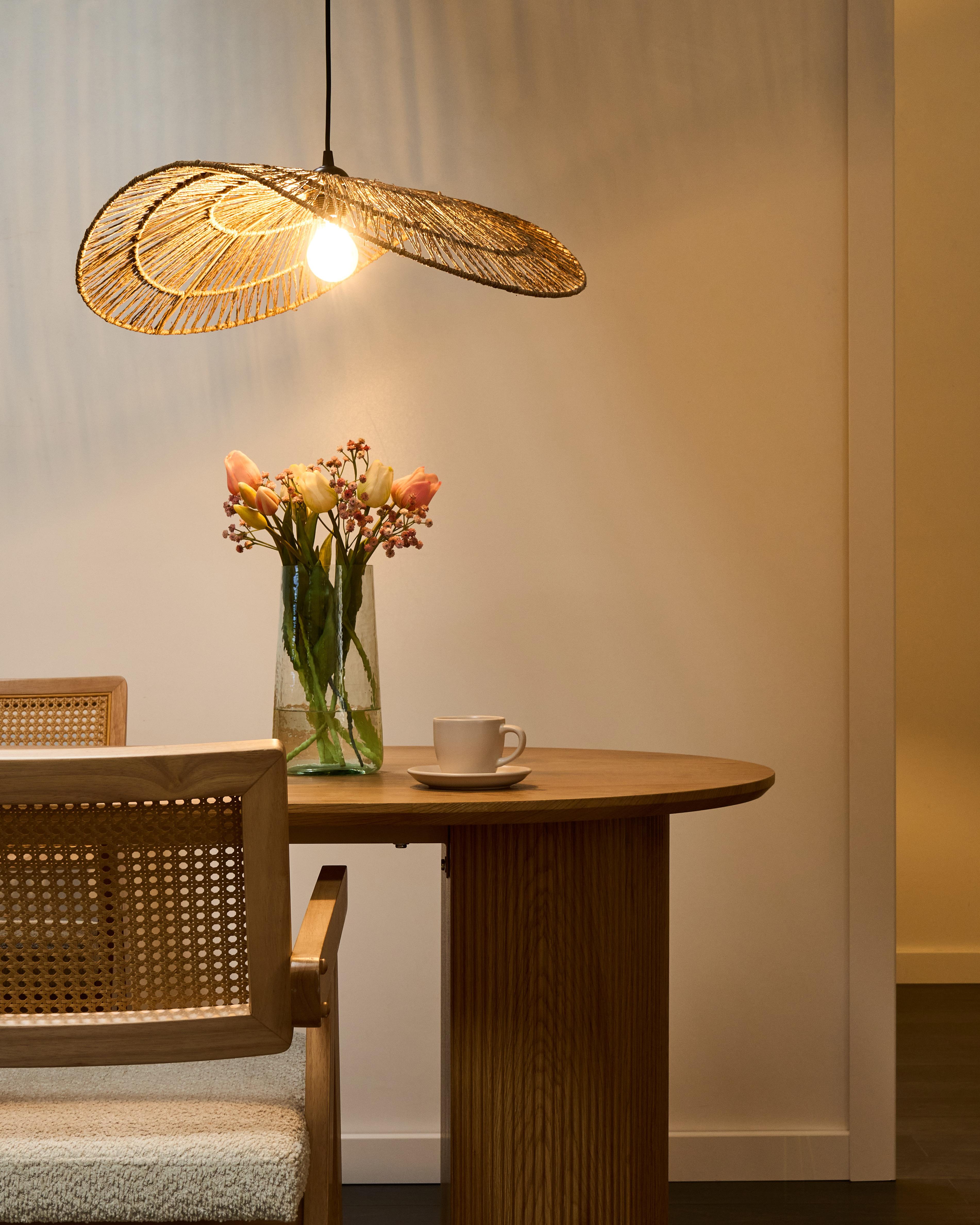 Hanglamp YAGUEZ Jute Natuurlijk