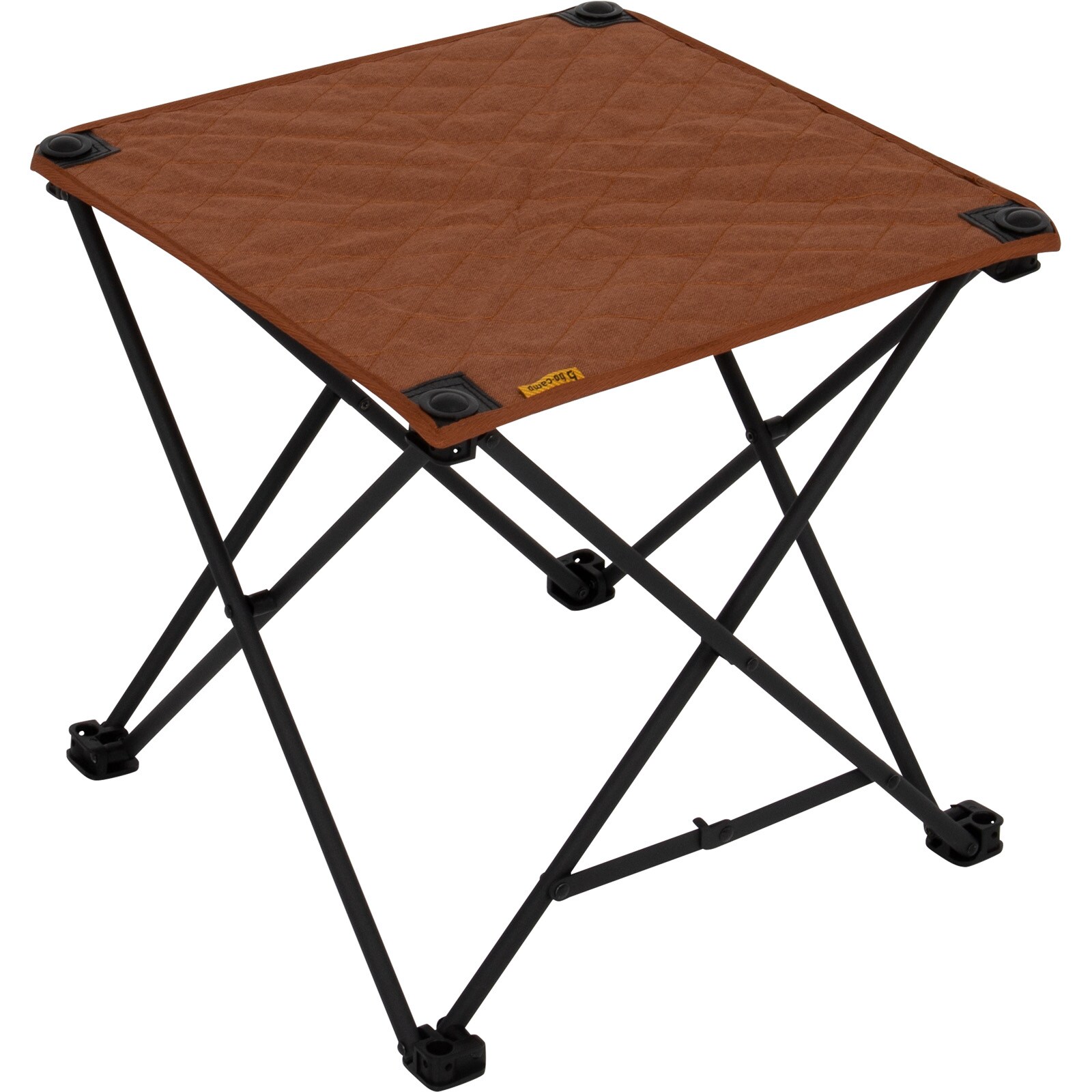 BO-CAMP Campinghocker Klapphocker Mentone Mini Trekking Falthocker Leicht 70 kg Farbe: Clay