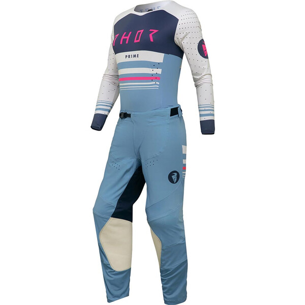 Thor Motocross - Pantalon femme Prime Blaze Bleu / Bleu foncé