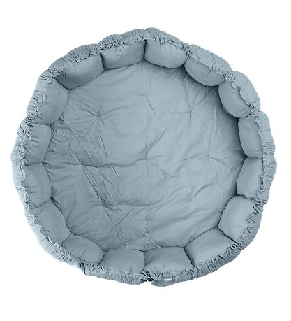 Play&Go Spielteppich - 3-I-1 - Ø130 cm - Dusty Blue