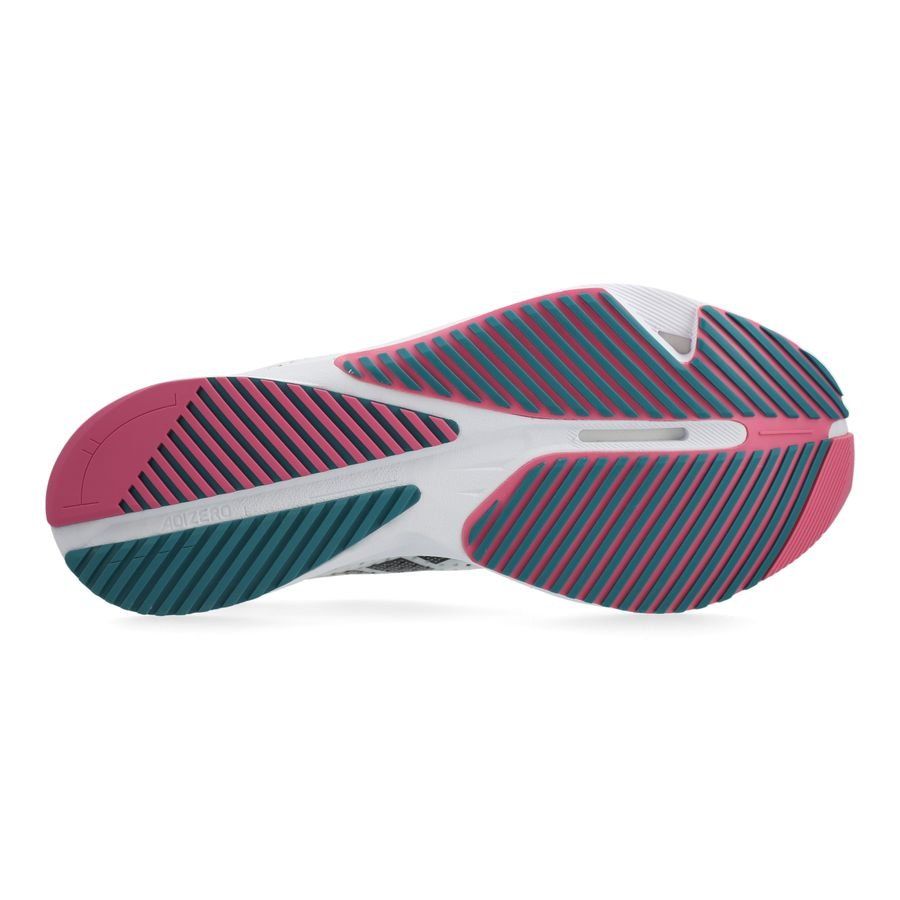 adidas Chaussures de Running adizero SL - Blanc/Noir/Lucid Lemon Femme