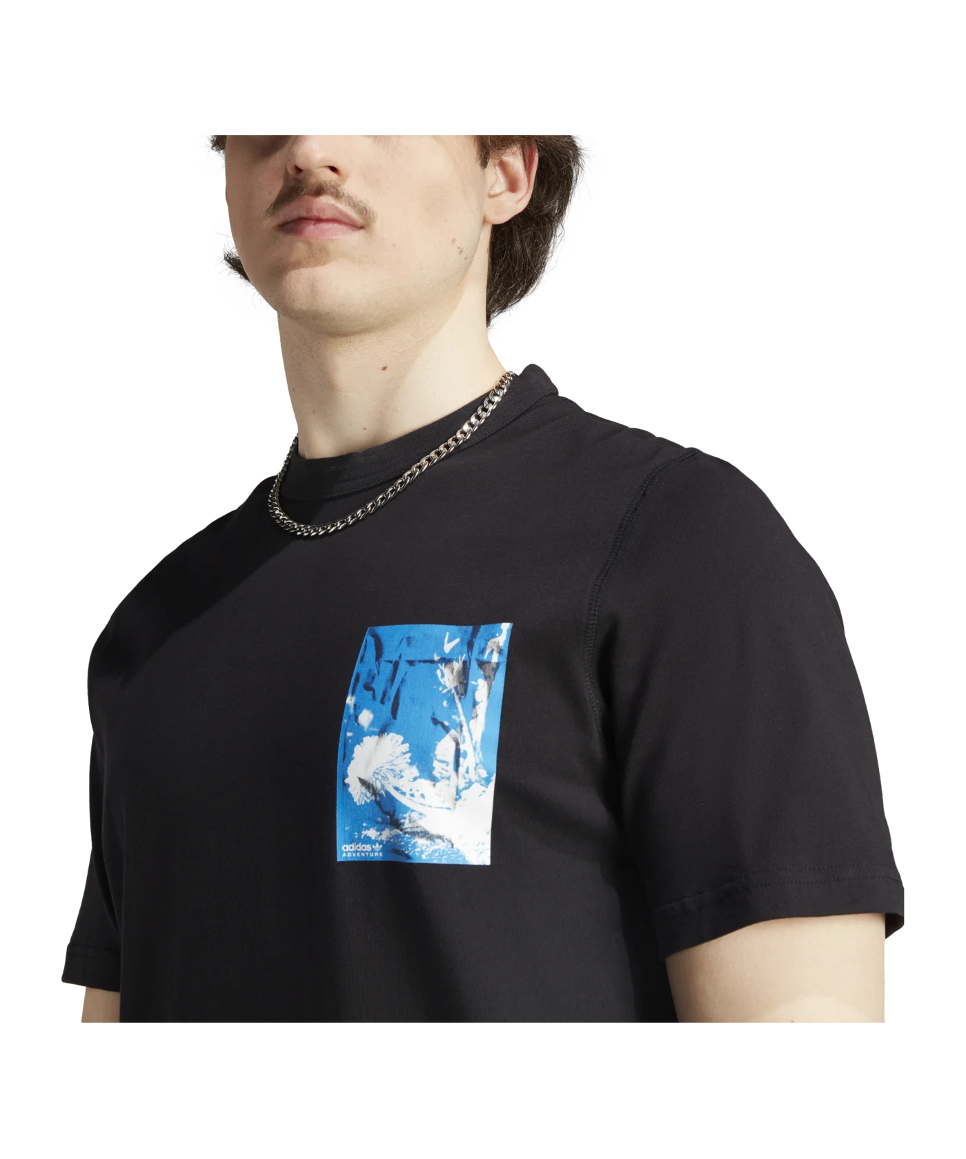 adidas Originals ADV Floral T-Shirt Schwarz
