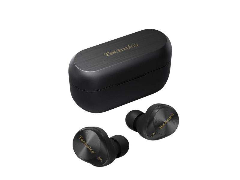 Technics True Wireless In-Ear-Kopfhörer EAH-AZ80 Schwarz Kristallklarer Sound von morgens bis abends