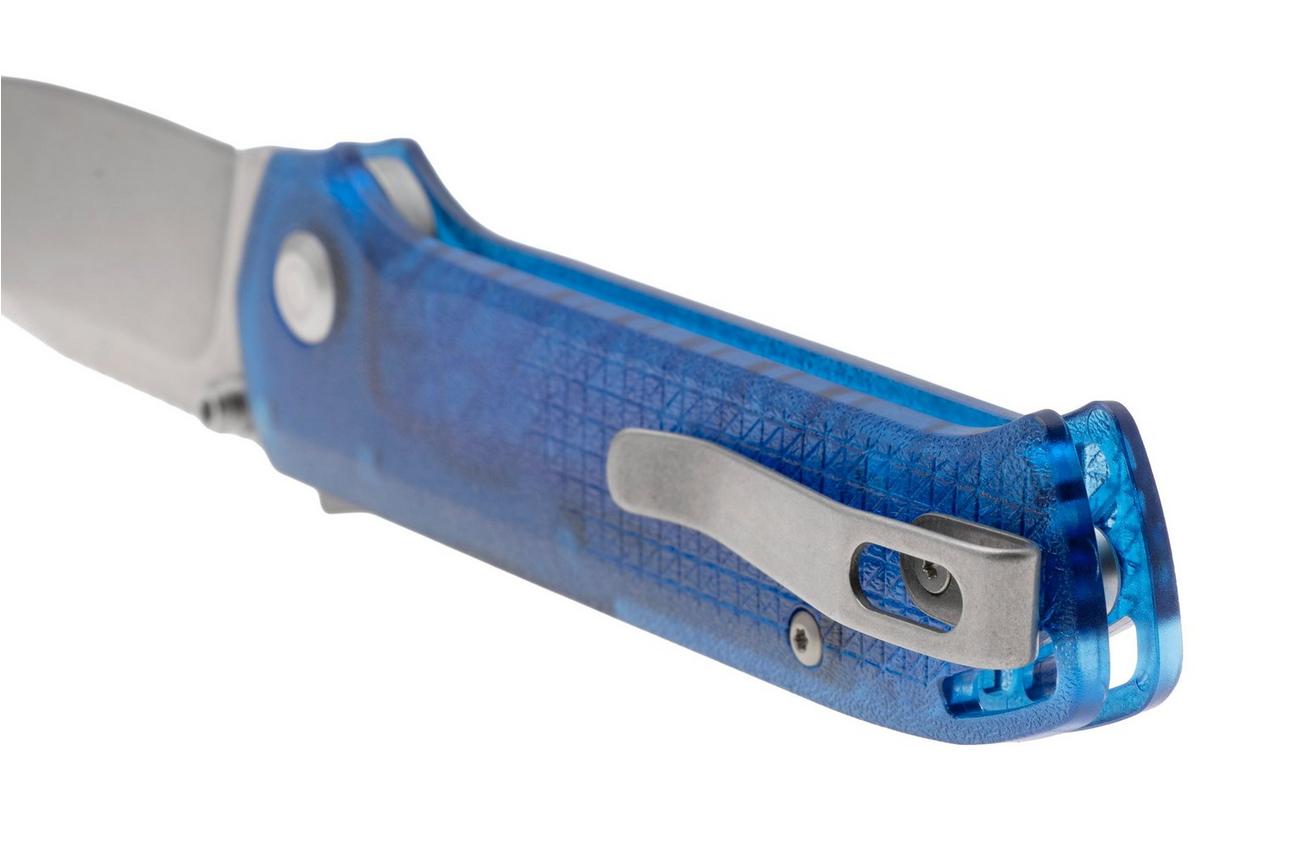 Flytanium Arcade Lite FLY-1395BS, Stonewashed AUS-10A, Blue Polycarbonate, zakmes