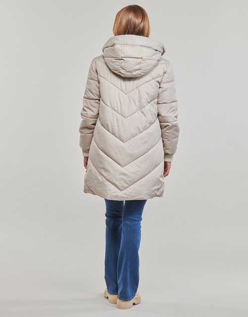 JDY - JDYSKYLAR PADDED HOOD JACKET OTW NOOS - Beige
