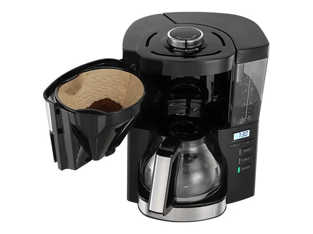 Melitta Look V Timer - Kaffemaskine - 10 kopper - sort