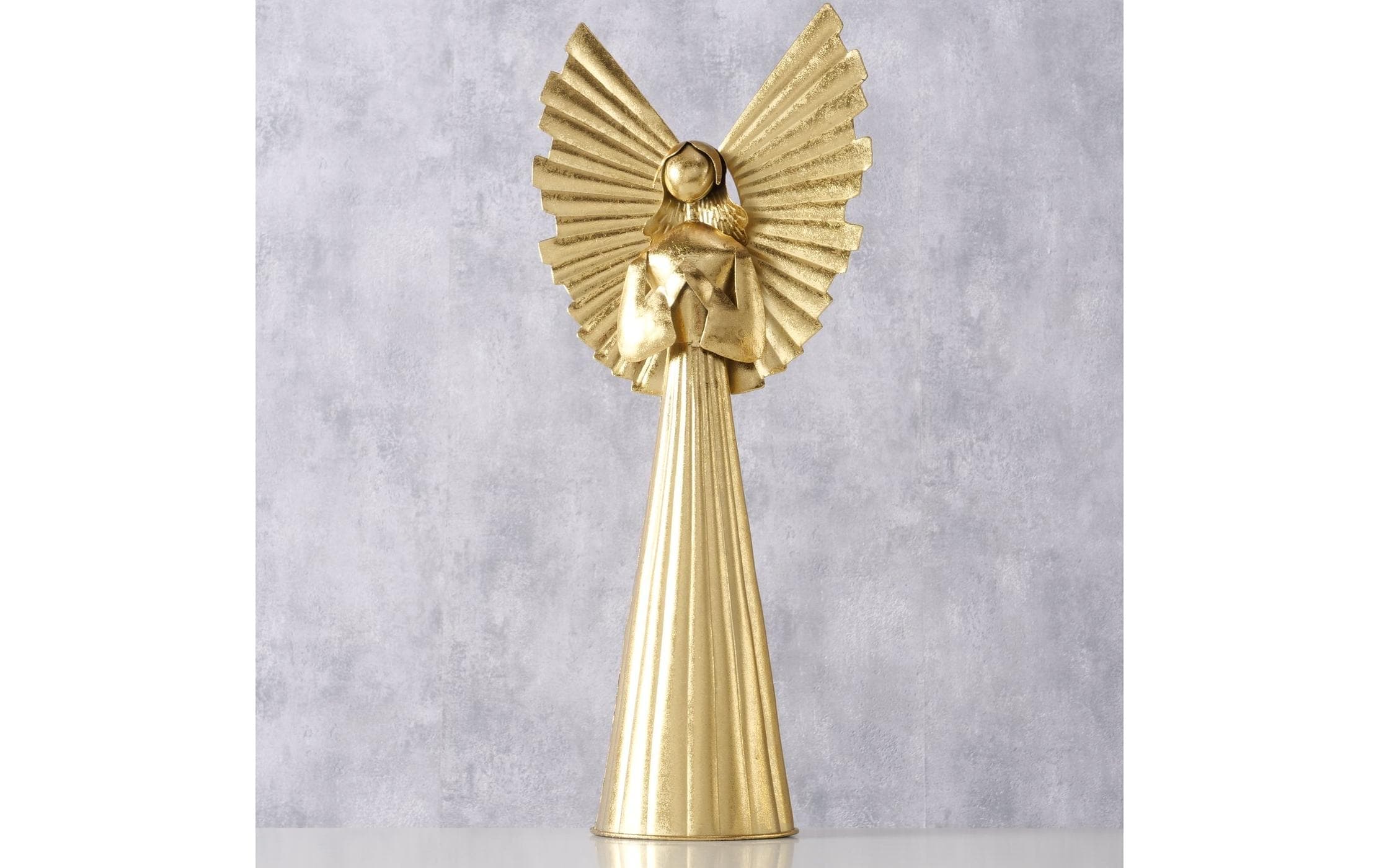 BOLTZE Weihnachtsfigur »Figur Nuriel Metall, 23,5 x 54 cm«