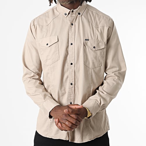 Chemise Manches Longues W-324 Beige