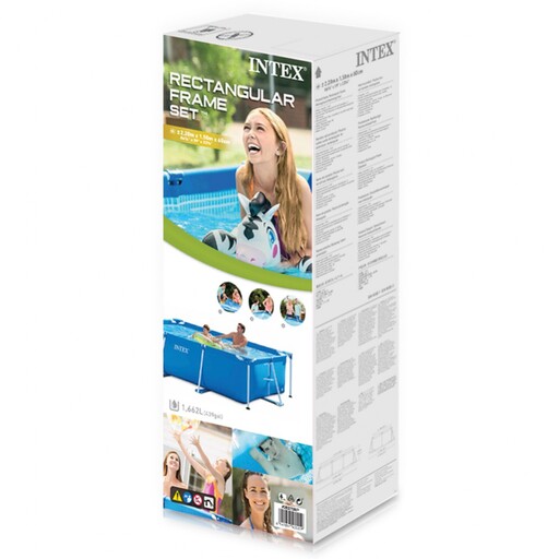 Piscina desmontável Intex Small Frame 220 x 150 x 60 cm - 1,662 L