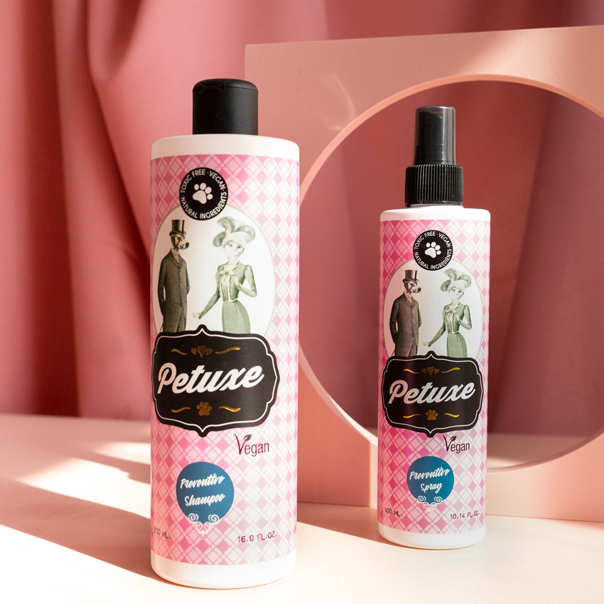 Shampoo preventivo para animais de estimação Petuxe