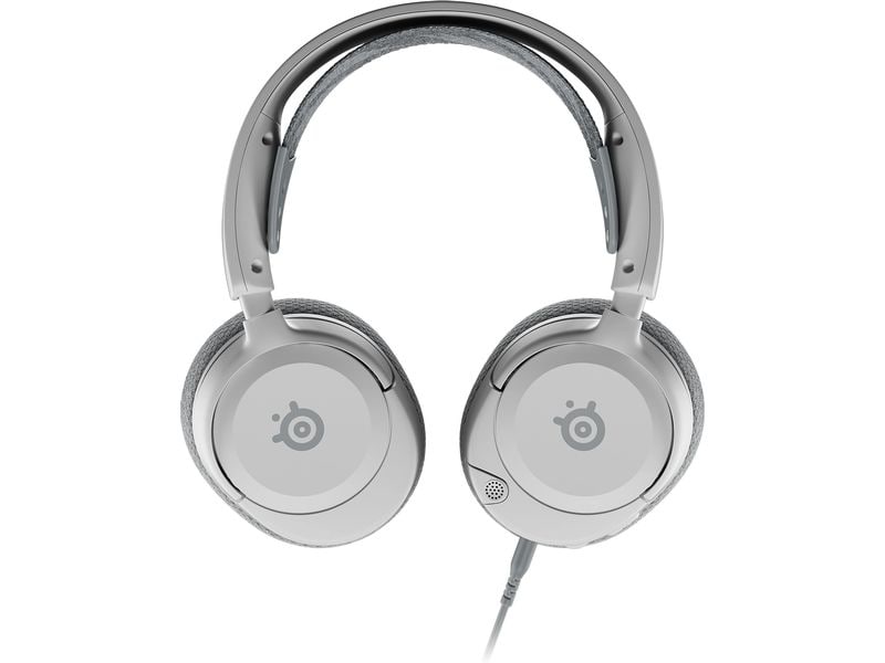 Steel Series Headset Arctis Nova 1P Weiss Steelseries Arctis Nova 1P kabelgebundene Gaming-Kopfhörer mit Kopfband, Weiss