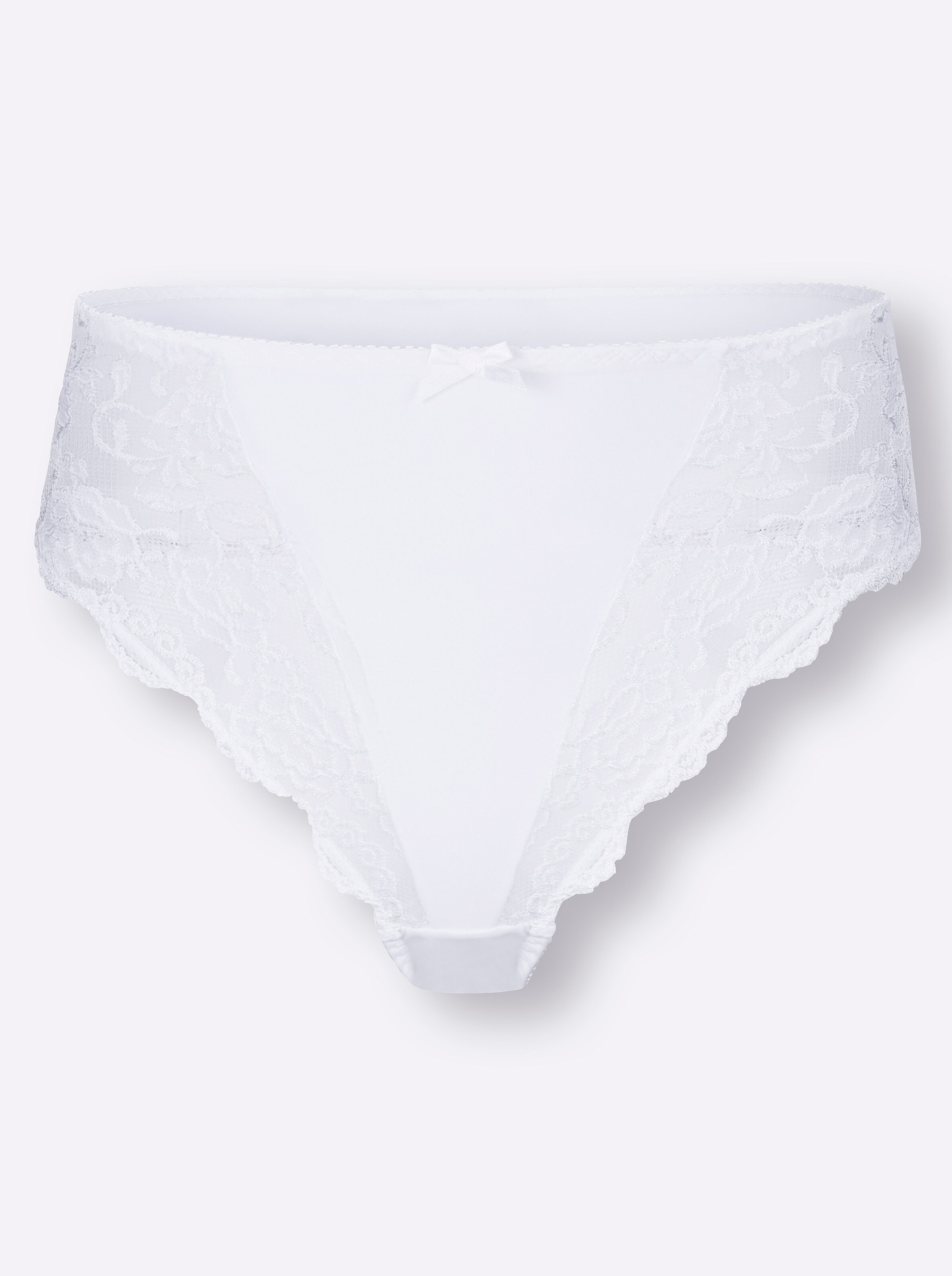 Sassa Slip in weiß + schwarz