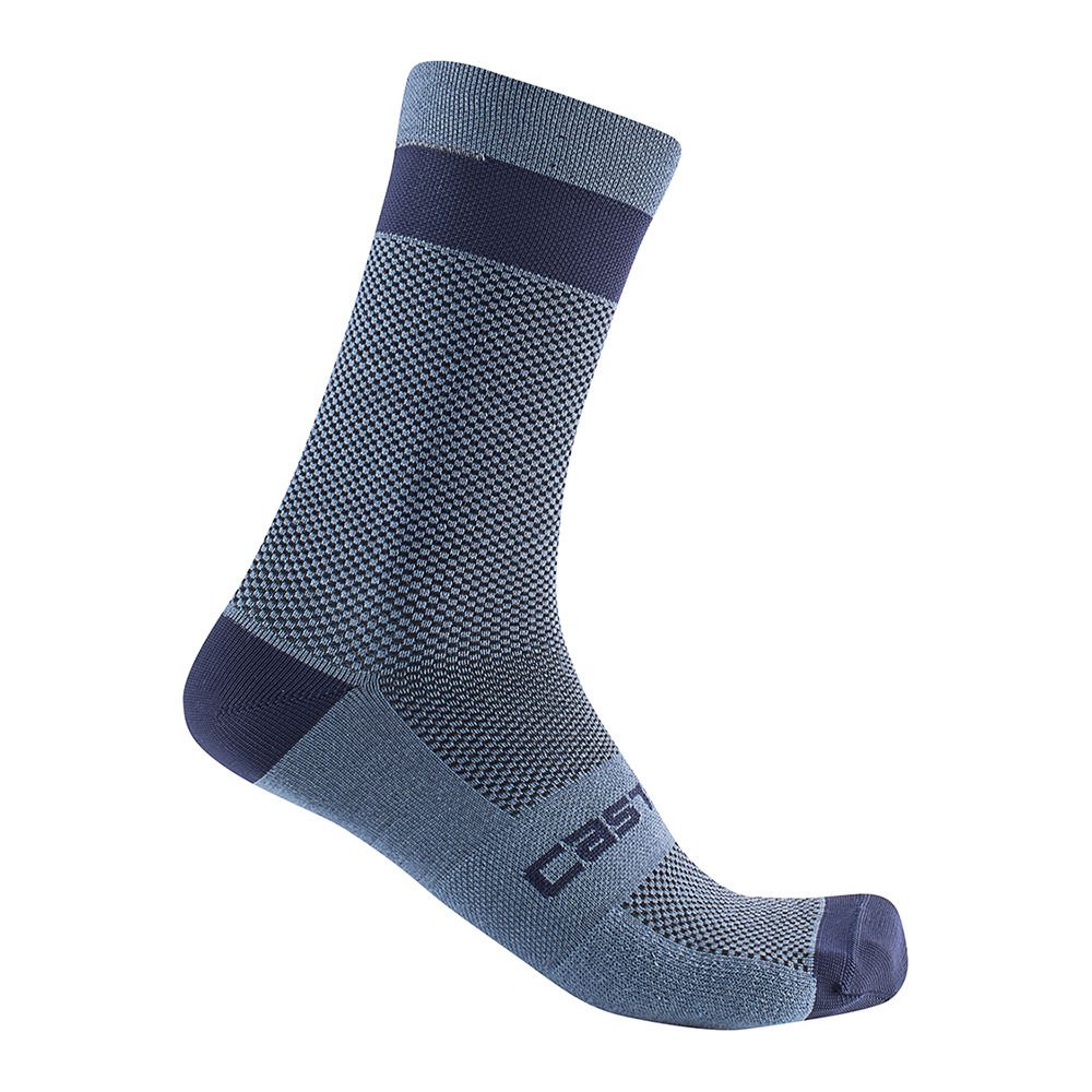 Castelli ALPHA 18 - Chaussettes steel blue