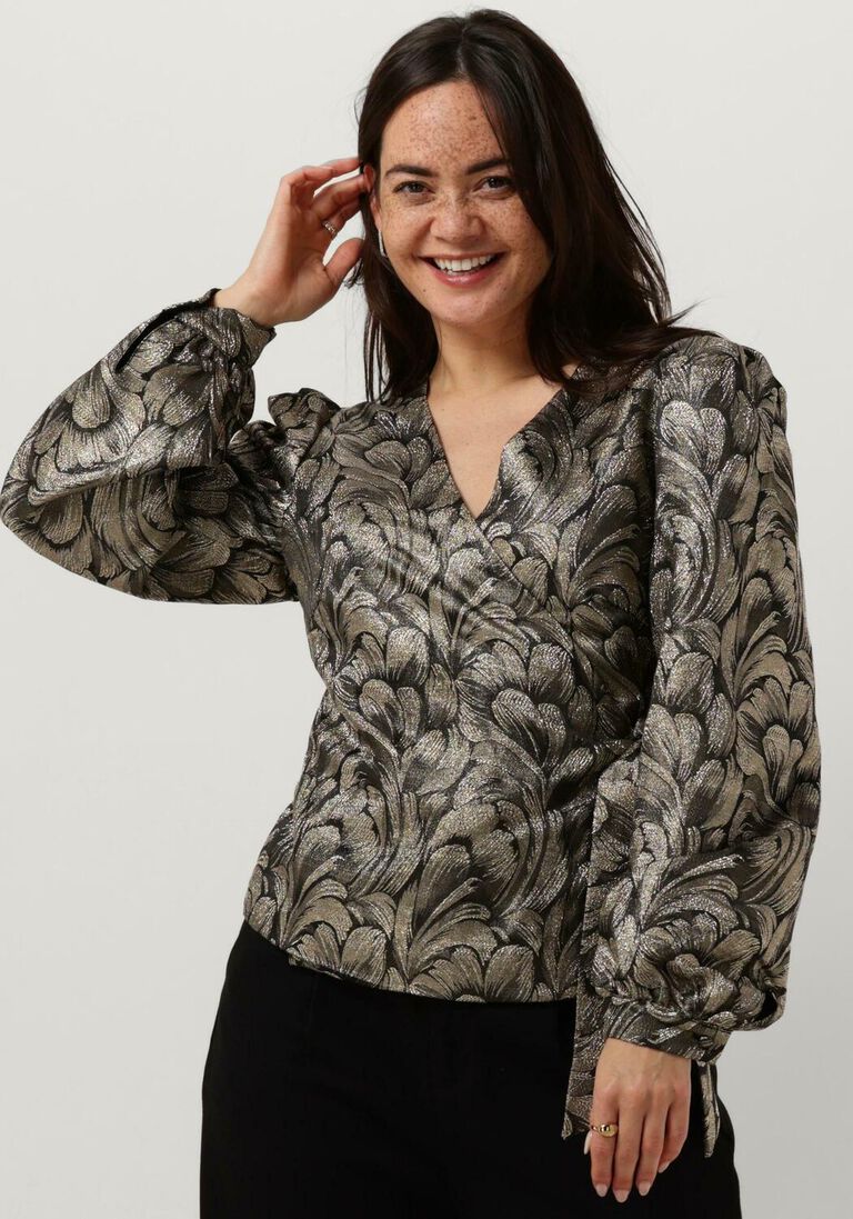 AAIKO gouden aaiko blouse lyda pes 456 top