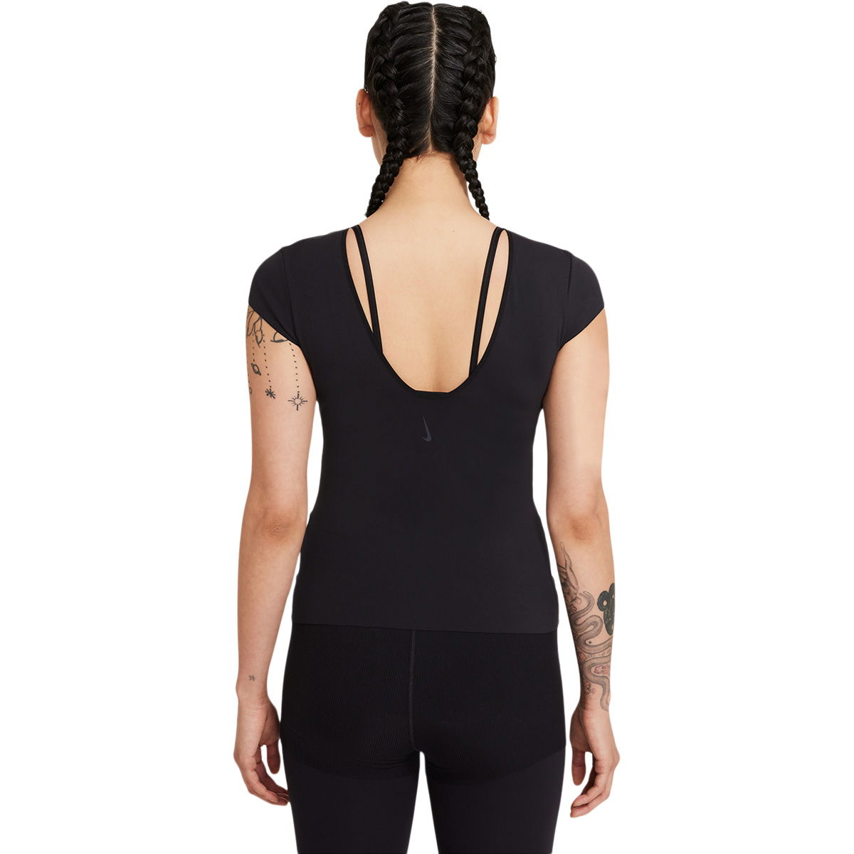 Nike Yoga Luxe Trænings T-shirt Dame
