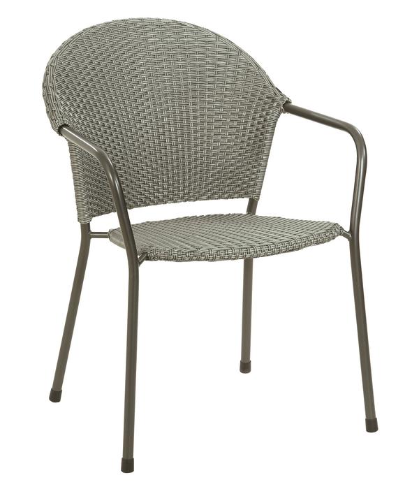MWH Gartenstuhl Cesao, grau