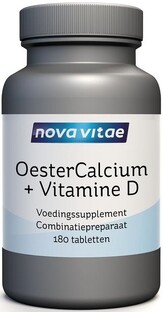 Nova Vitae Oestercalcium   Vitamine D Tabletten 180TB