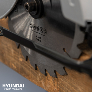 Hyundai cirkelzaag 1500W 185mm