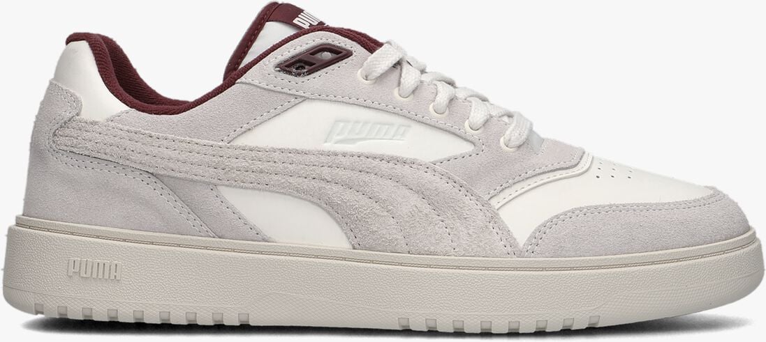PUMA witte puma lage sneakers double court