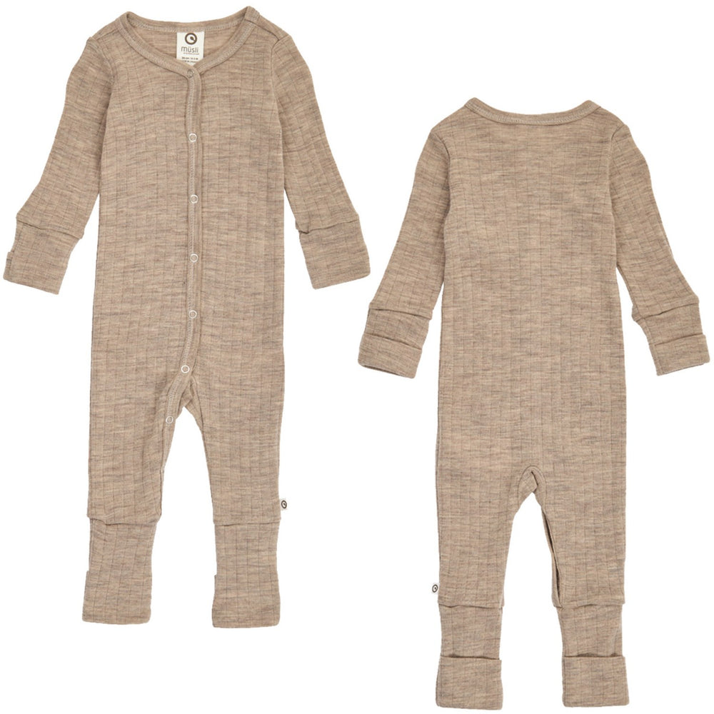 Køb Müsli Balsam Melange Woolly Rib Heldragt