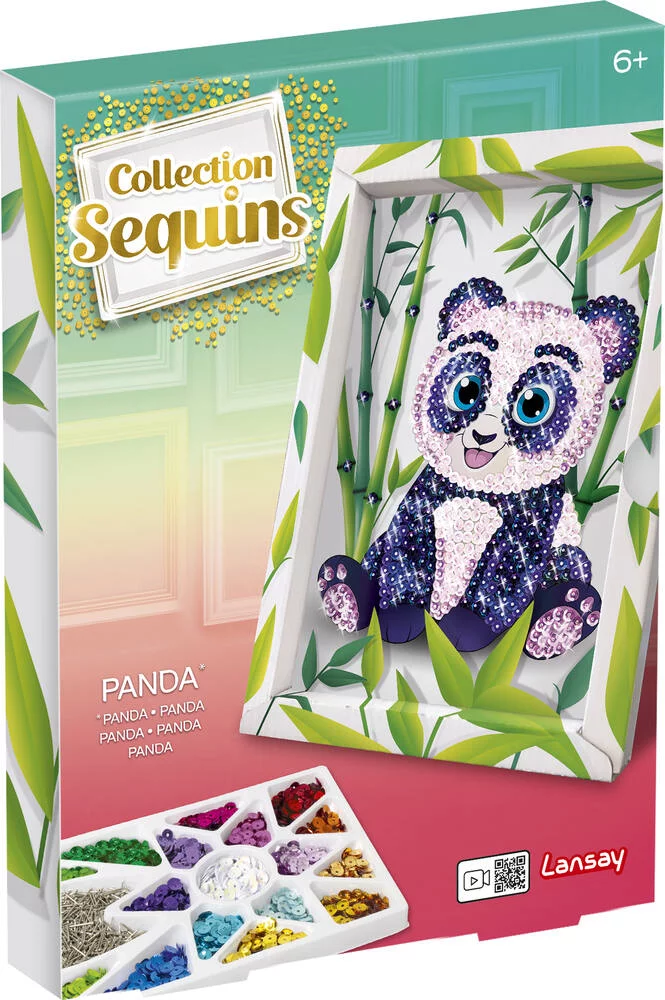 COLLECTION SEQUINS PANDA