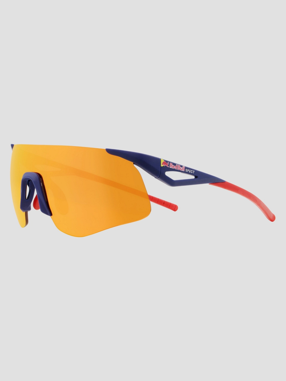 Red Bull SPECT Eyewear MARK-02 Blue Sunglasses brown with red mirror