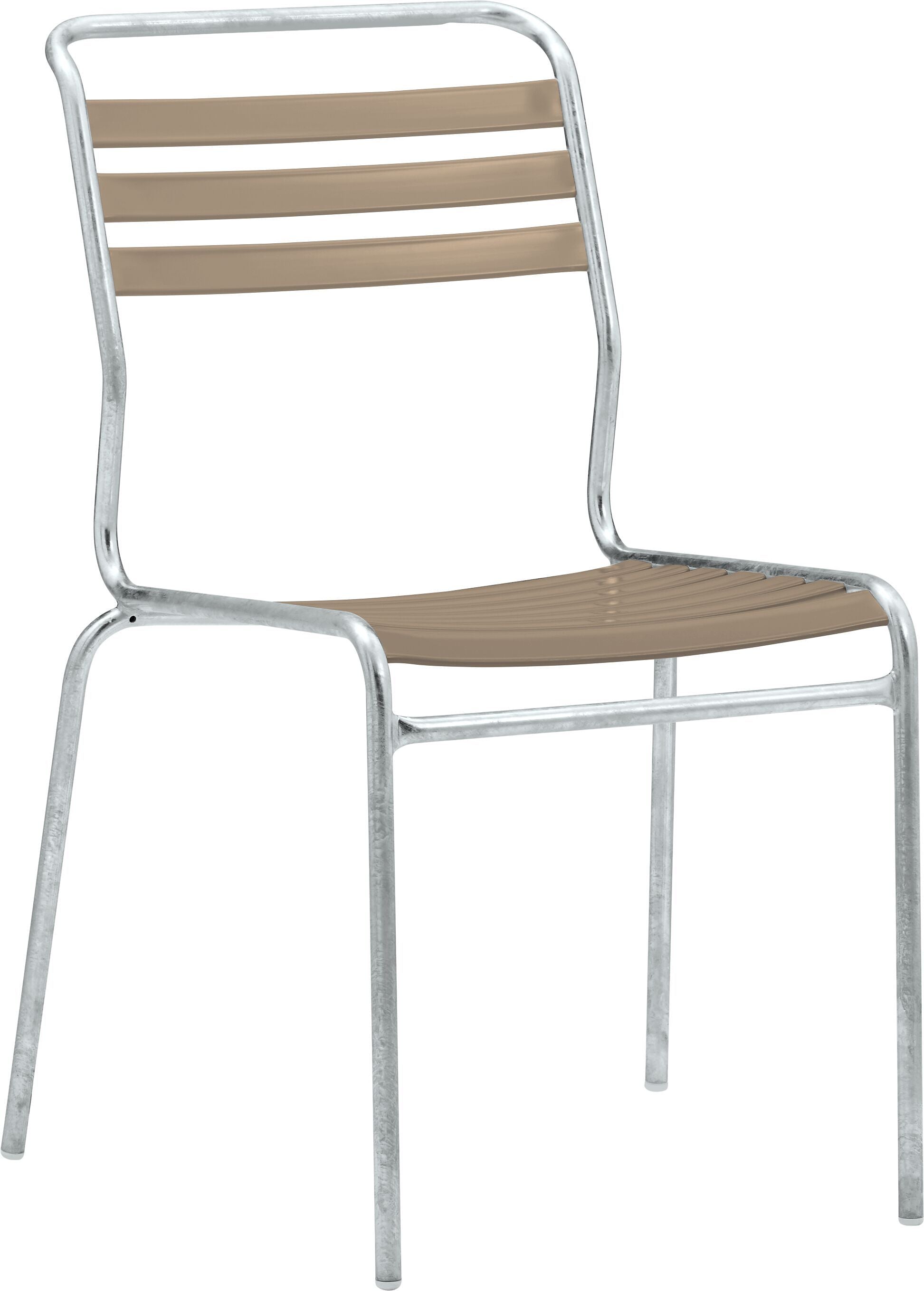 Schaffner SÄNTIS Stuhl - Pastellbraun / B: 44.0 cm x T: 52.0 cm x H: 84.0 cm