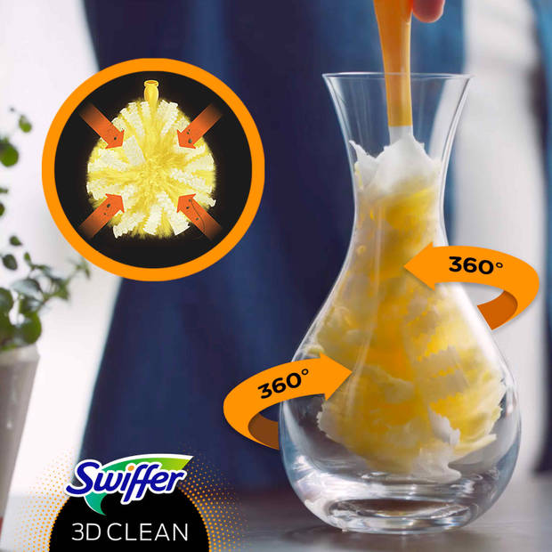 Swiffer 3D Duster 360° stofdoekjes navulling - 10st