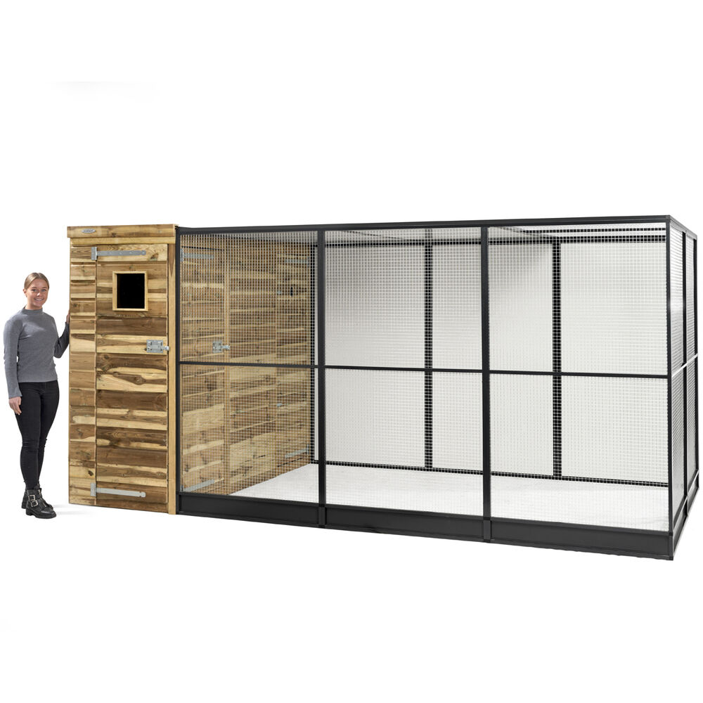Voldux R10 - Volière - Naturel/zwart - Links