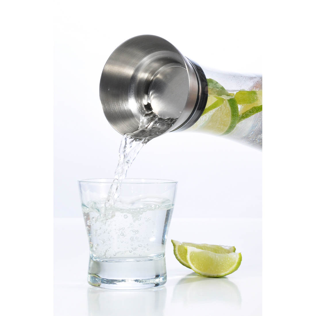 FS-STAR Wasserkaraffe aus Glas 1 Liter