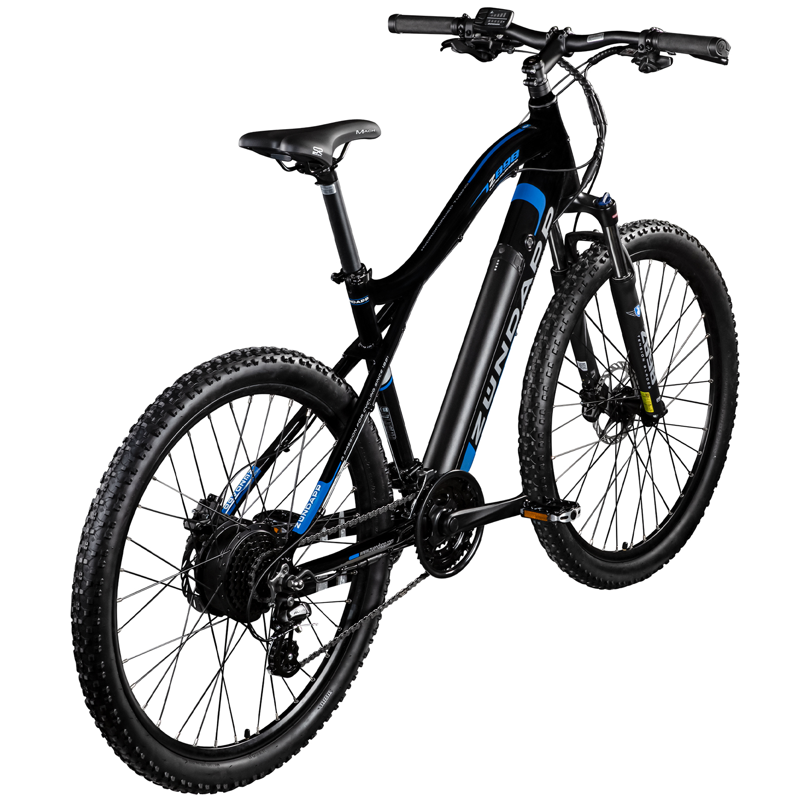 ZÜNDAPP E-Mountainbike Z898 - schwarz-blau - 27,5