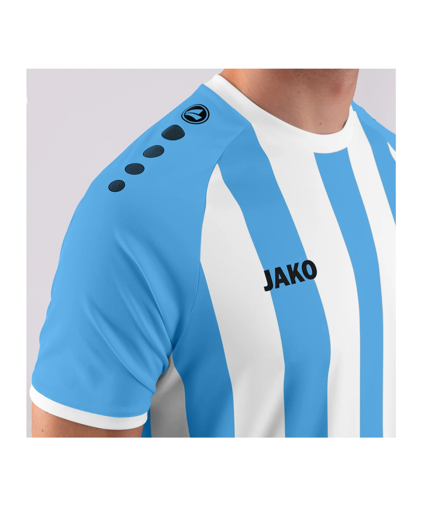 JAKO Inter Trikot Kids Hellblau Weiss F432
