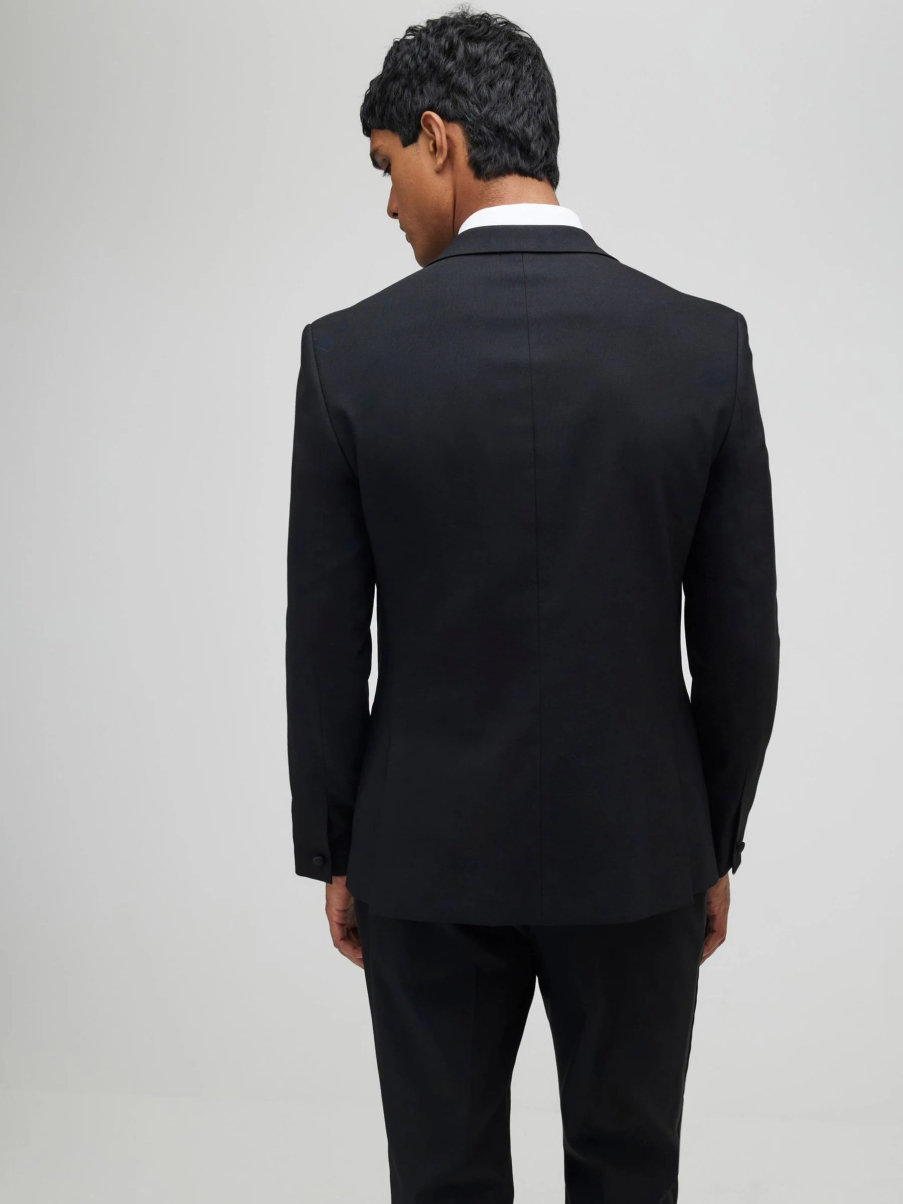 River Island Plain Slim Tux Jacket