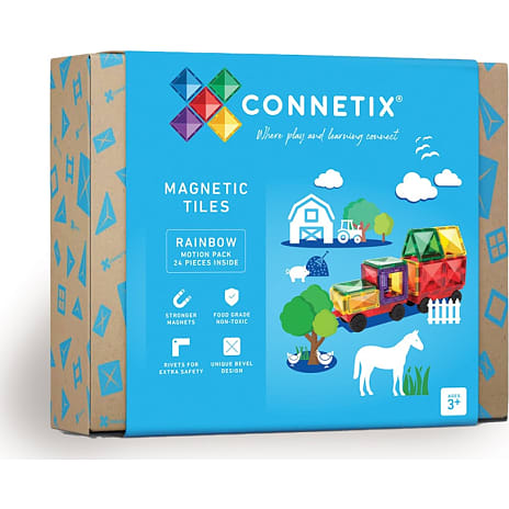 Connetix Motion Pack magnetsæt 24 dele